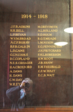 The Carter Lane memorial